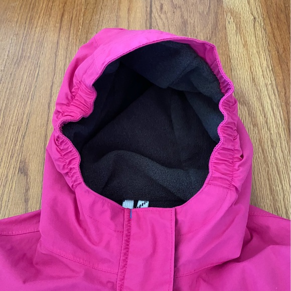 Lands' End Insulated Pink and Burgundy Puffer Jacket - Picture 3 of 12